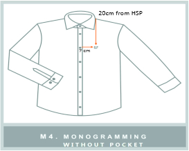 M4 MONOGRAMMING WITHOUT POCKET